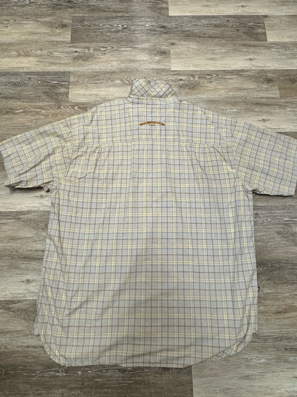 Sean John vintage men’s plaid button up - Picture 2 of 8